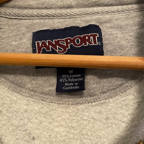 Jansport Duke Zip Sweatshirt Gray M - Picture 3 of 3